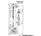 Whirlpool CA2762XSW4 gearcase diagram