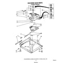 Whirlpool CA2452XSW1 machine base diagram