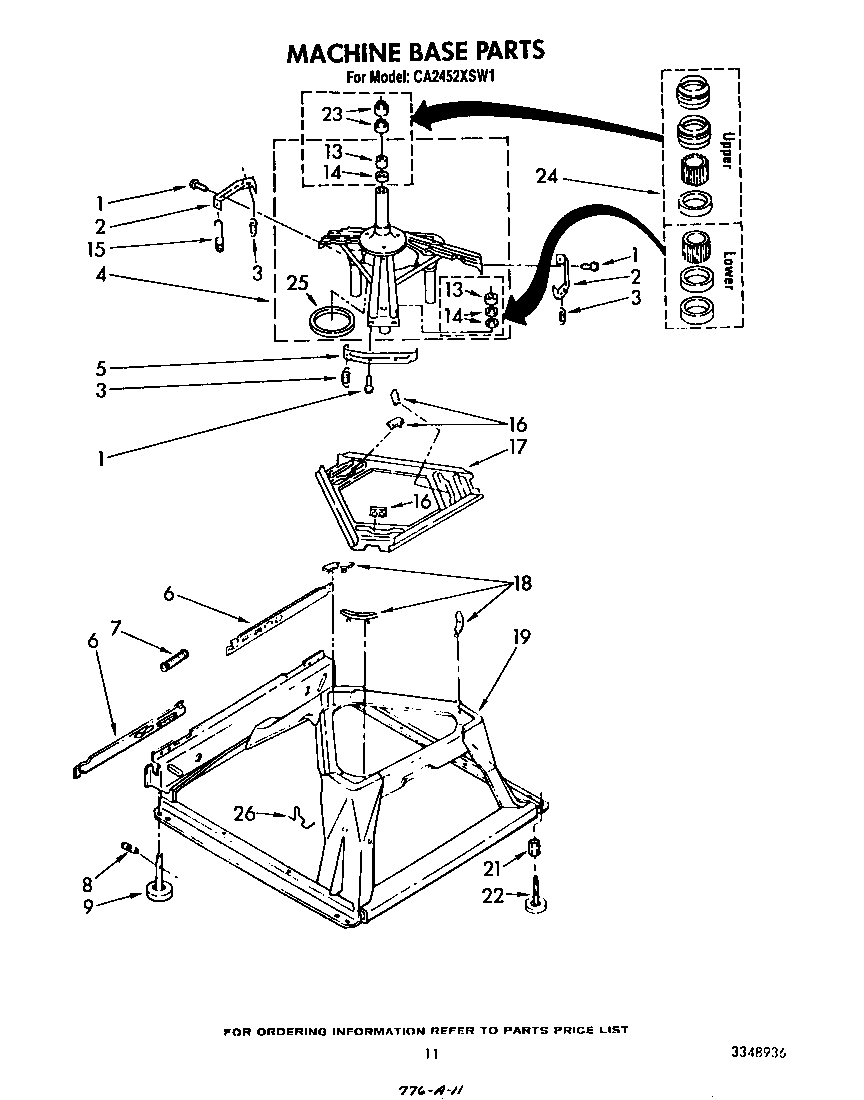 Machine base