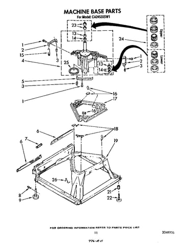 Machine base