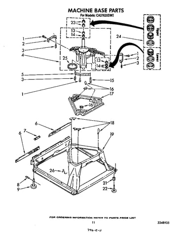 Machine base