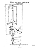 Brake and drive tube
