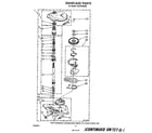Whirlpool CA2751XSW2 gearcase diagram