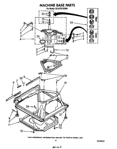 Machine base