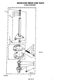 Brake and drive tube