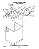 Top and cabinet