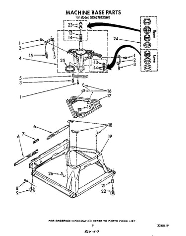 Machine base