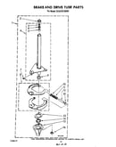 Brake and drive tube