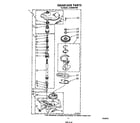 Whirlpool LC4500XTW0 gearcase diagram