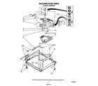 Whirlpool GLA5580XSW1 machine base diagram