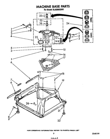 Machine base