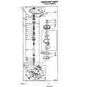 Whirlpool 3LA5580XSW1 gearcase diagram