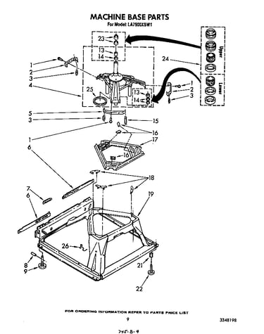 Machine base