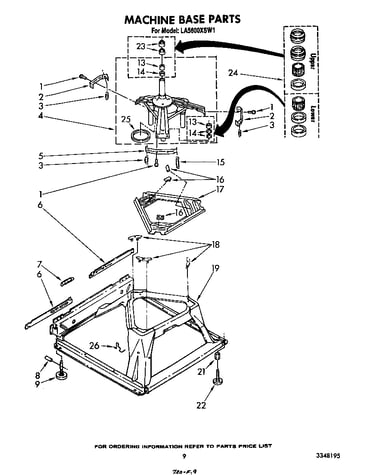 Machine base