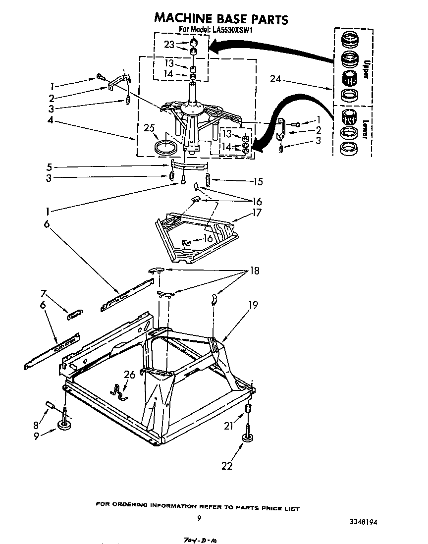 Machine base