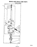 Brake and drive tube