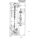 Whirlpool LA5530XSW1 gearcase diagram