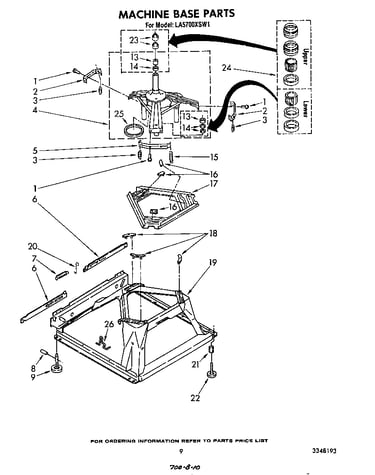 Machine base