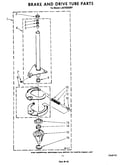 Brake and drive tube