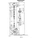 Whirlpool LA5700XSW1 gearcase diagram