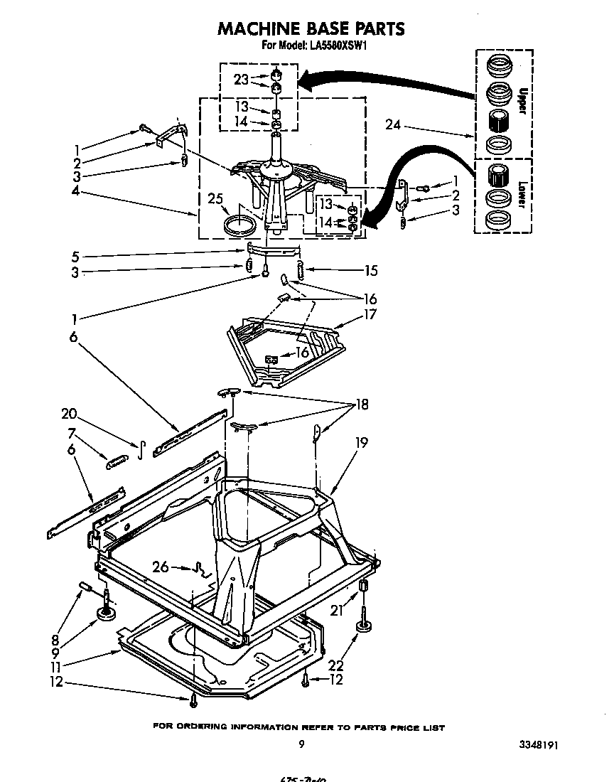 Machine base