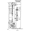 Whirlpool LA5580XSW1 gearcase diagram