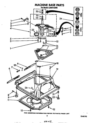 Machine base
