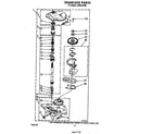 Whirlpool LA6301XSW0 gearcase diagram