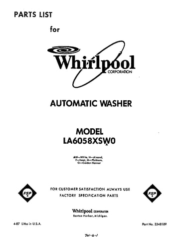 Front cover