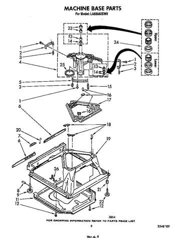 Machine base