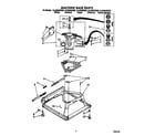 Whirlpool 3LA5800XSW0 machine base diagram