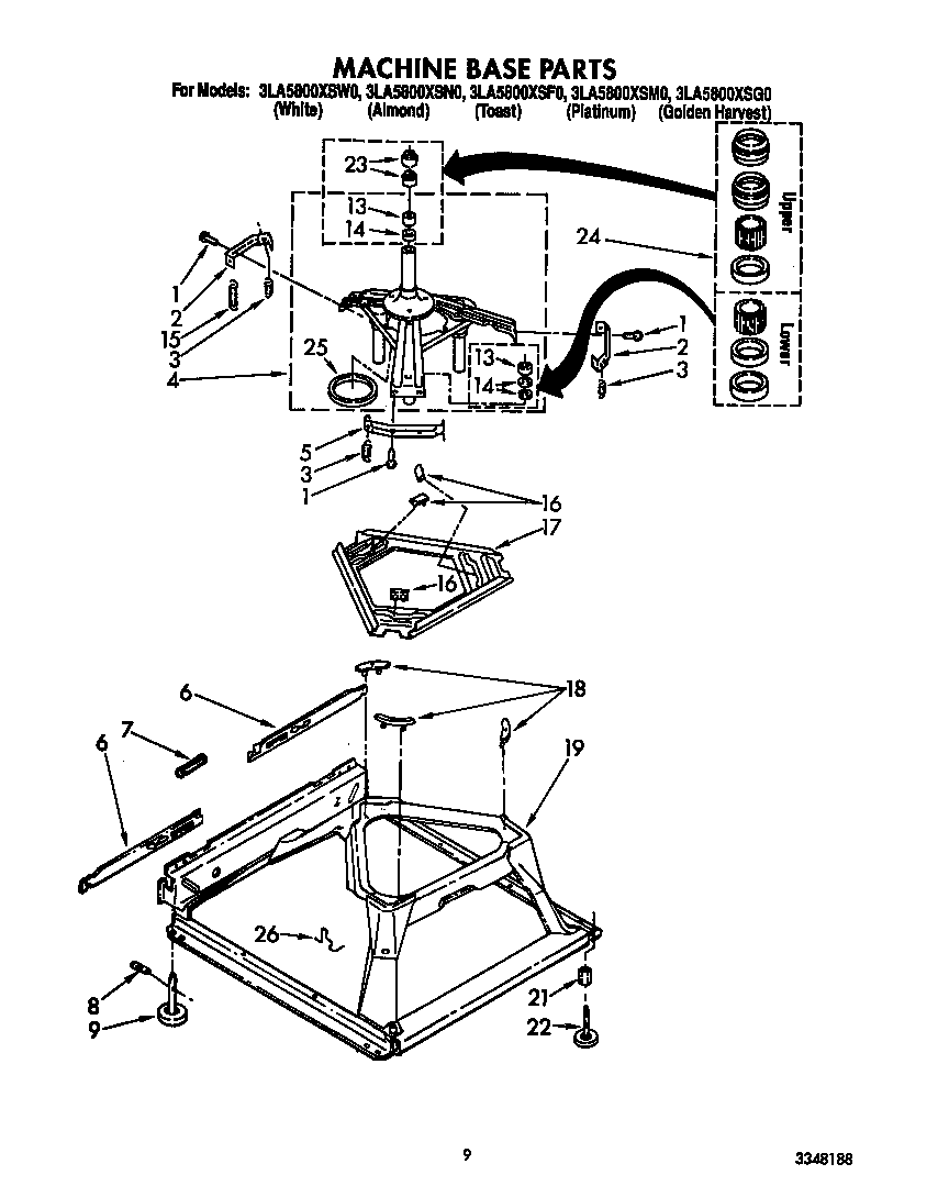 Machine base