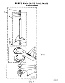 Brake and drive tube