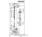 Whirlpool GLA5580XSW0 gearcase diagram