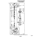 Whirlpool LA9800XSW1 gearcase diagram