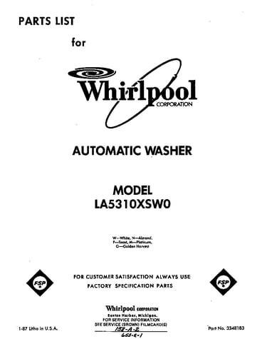 Front cover