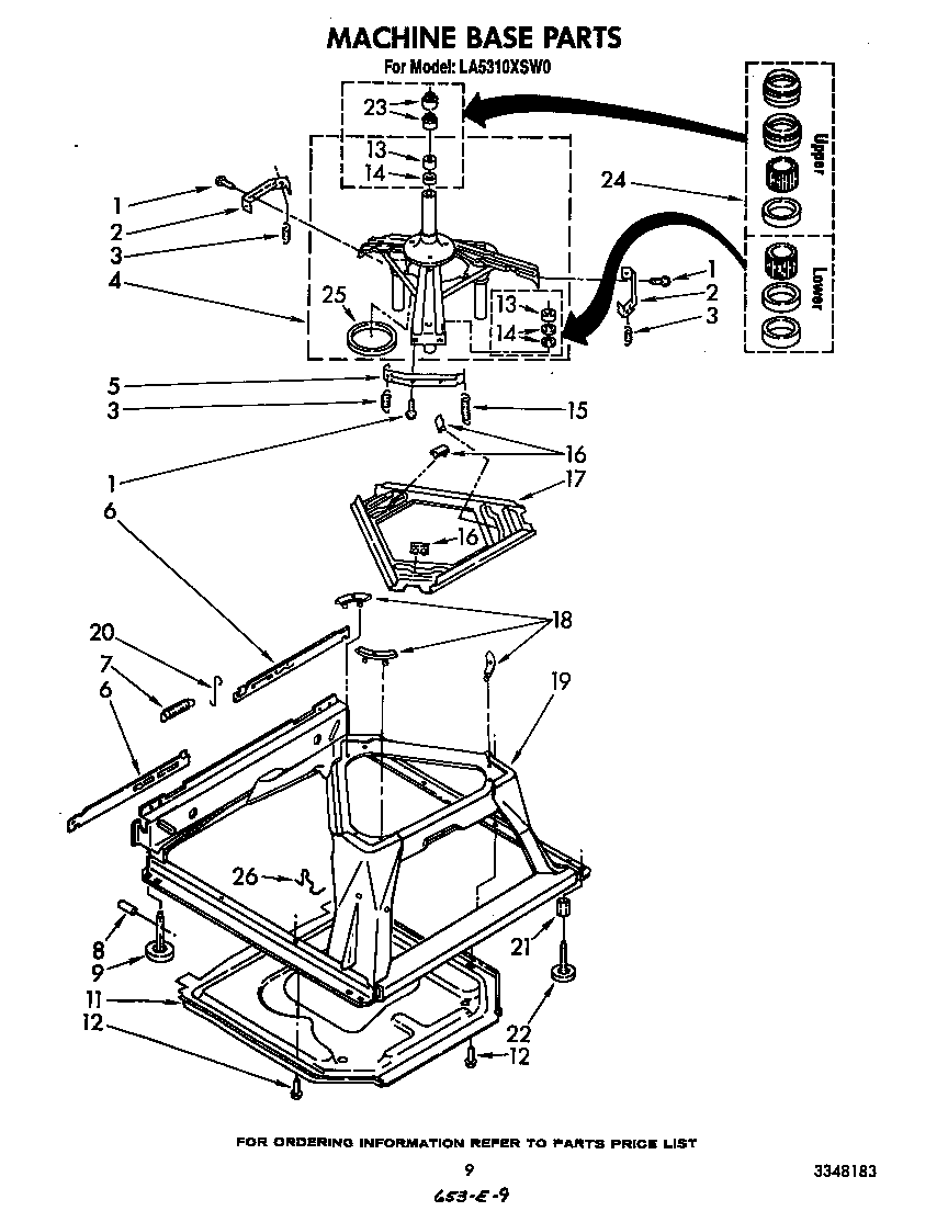 Machine base