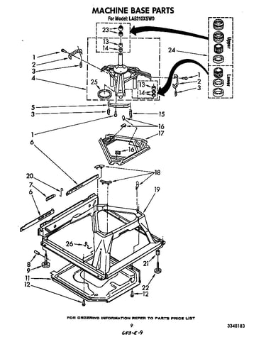 Machine base