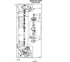 Whirlpool LA5310XSW0 gearcase diagram