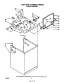 Top and cabinet