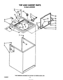 Top and cabinet