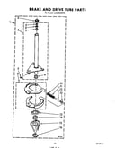 Brake and drive tube