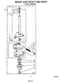 Brake and drive tube