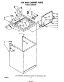 Top and cabinet