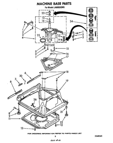 Machine base