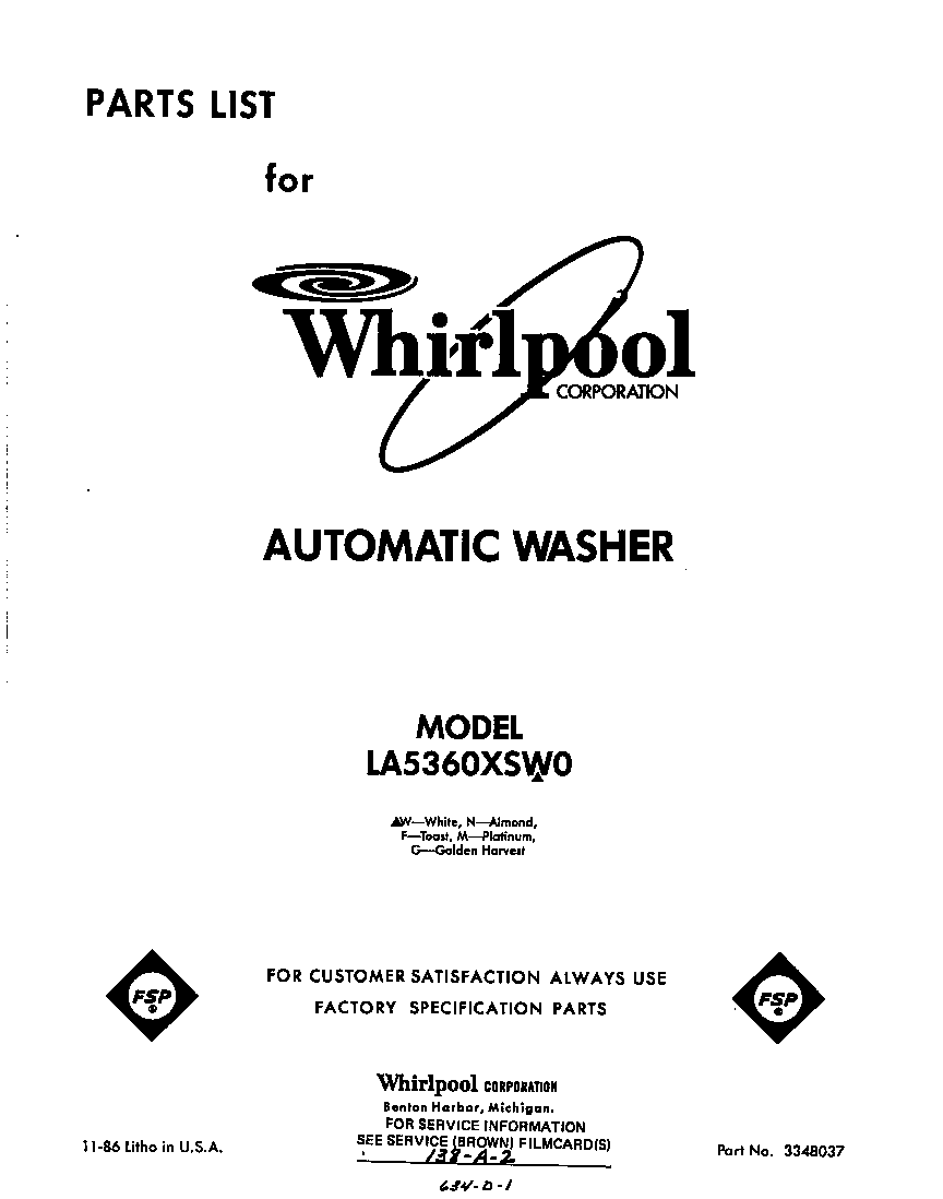 Front cover