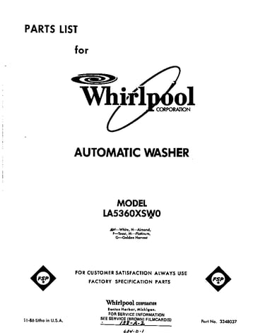 Front cover