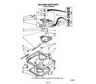 Whirlpool LA5360XSW0 machine base diagram