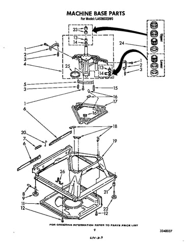 Machine base