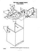 Top and cabinet